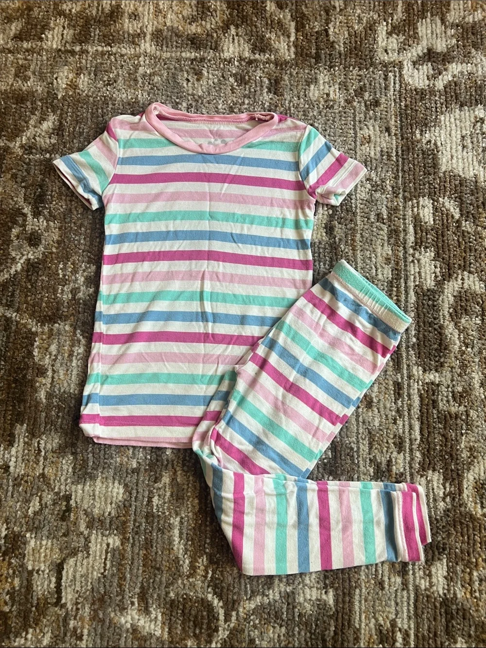 Kickee Pants Toddler Girls 3T Pajama Set
